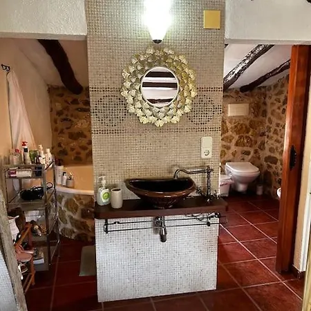 Rural Stone House With Wood Fireplace Holiday home Pinell de Bray