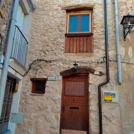 Rural Stone House With Wood Fireplace *